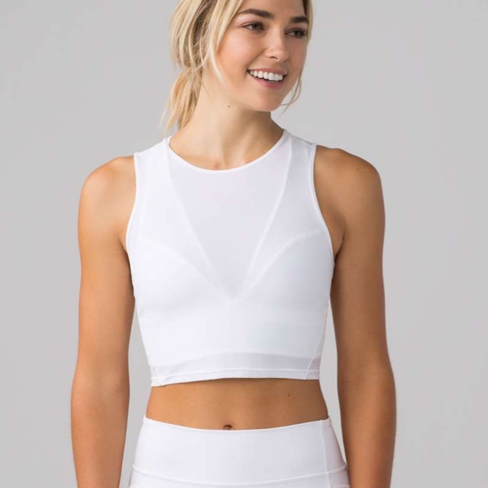 Lululemon Twist & Train Crop Top